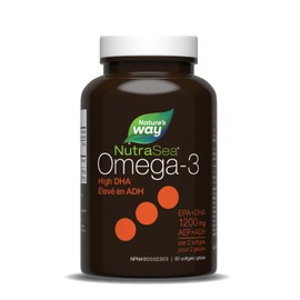 NutraSea NutraSea Dha 2X Concentrated Fresh Mint Health Supplement 60 Count