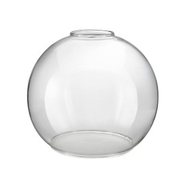 Aspen Creative 23627-60-1, Clear Glass Shade For Lighting Fixture/Vanity Light/Wall Light, Size: 5-7/8" D x 5-1/8" H