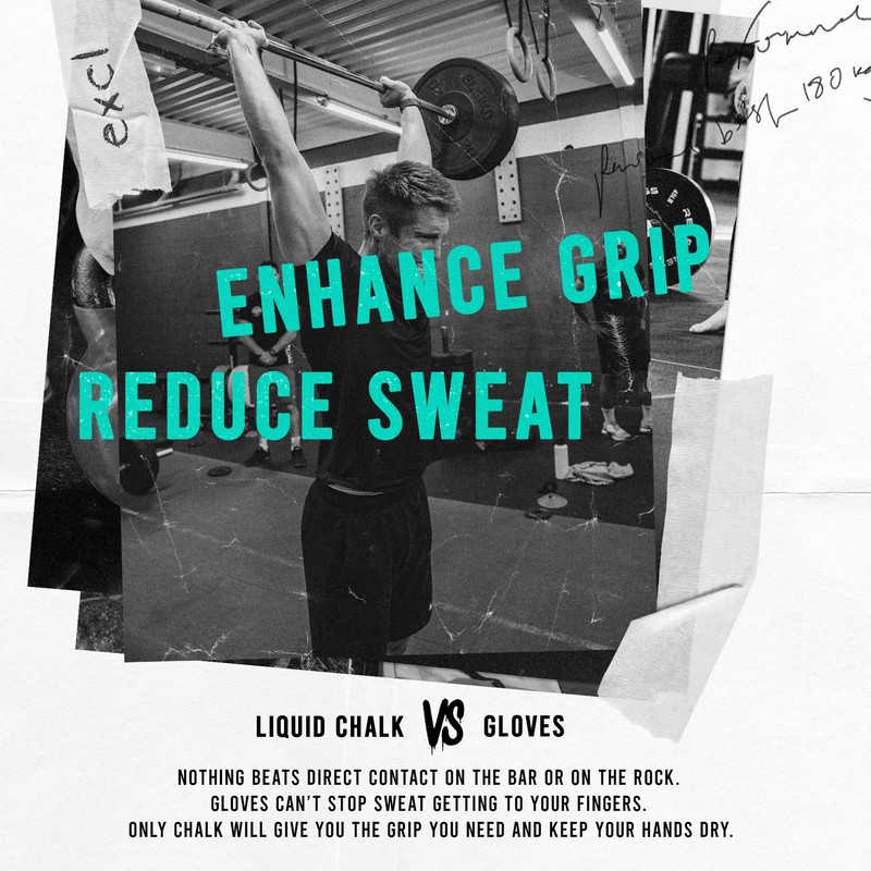 excl Liquid Chalk For Climbing, Sports, Gym, Weightlifting, Pole Dancing.
