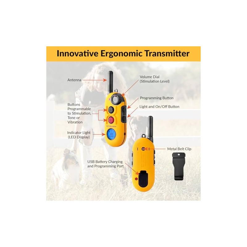 Educator Easy Sistema de Entrenamiento para Perros de 12 Milla,