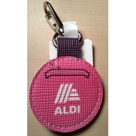 ALDI Quarter Slot Waffle Shaped Key Fob Chain Ring Tag Holder NEW