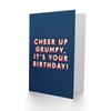 Artery8 Cheer Up Grumpy Modern Funny Cheeky For Him Birthday