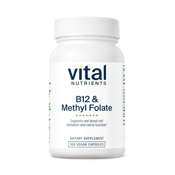 Vital Nutrients Vital Nutrients Vitamin B12 & Methyl Folate |