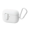 Elecom AVA-AP2TSLWH AirPods Pro (2019) Compatible Case Cover, Hybrid TOUGH