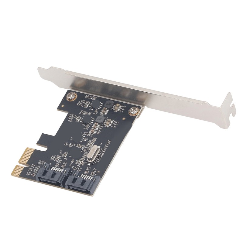 PCI E to SATA Adapter Card 2 Port 6Gbps PCIE3.1x1