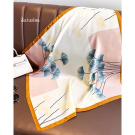 Neck Scarf For Womens Silky Head Scarves Hair Bandanas Square Scarf Fashion Accessories lightweight 27.5 * 27.5inch-30