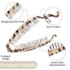 9Pcs Banana Clip Classic Retro 80’s Style Hair Comb Durable