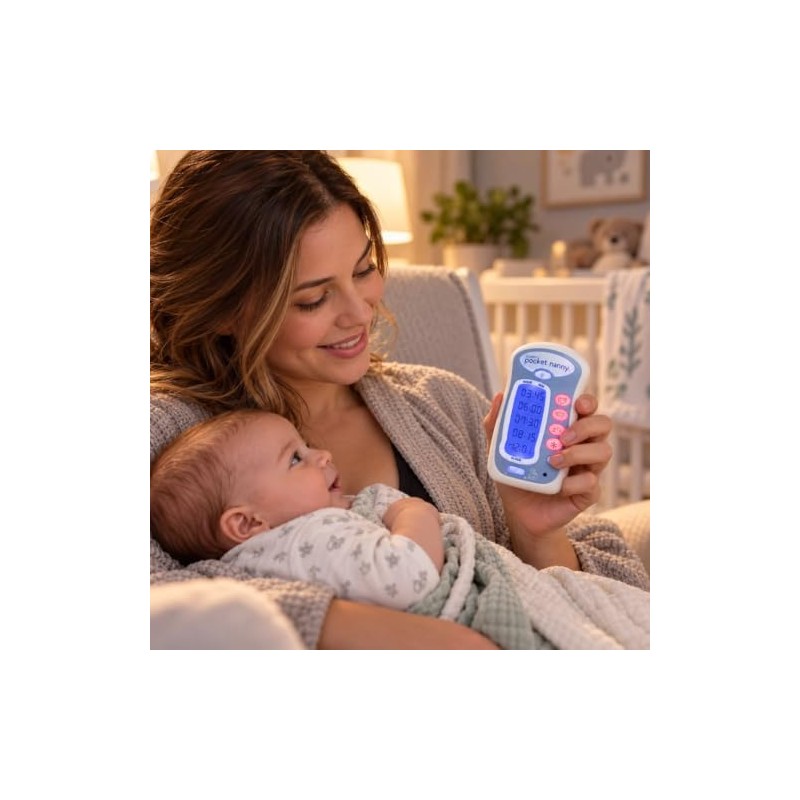 Itzbeen Pocket Nanny - Temporizador de Cuidado del bebé (Ronda
