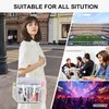 Clear Bag for Stadium Events 12x6x12 Clear Tote Bag for