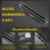 EastRock Diatonic Harmonica in C, Diatonic Harmonica for Kids, 20