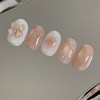 [Handmade Nail Tips] Rose Gold✨ Nail Tips - Short Oval
