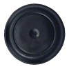 Caplugs 1-1/2" 1.50 Inch Black Rubber Plug for Flush Mount