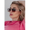JUDOO Trendy Small Hexagon Sunglasses for Women Men, UV400 Retro