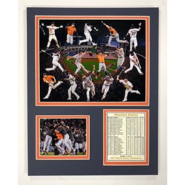 Legends Never Die Houston Astros - 2017 World Series Champs - Collage - 11" x 14" Unframed Matted Photo Collage, Inc.
