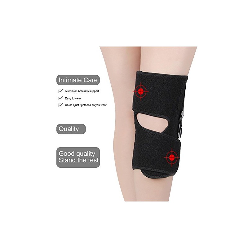 ZJchao Rodillera Deportiva Estabilizadora de Rodilla con Bisagras de Aluminio