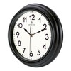 Lafocuse 30 cm Vintage Wall Clock Silent Classic Wall Clock