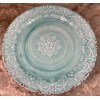 Cynthia Rowley Melamine Dinner Plates Blue Medallion Swirl Cynthia Rowley