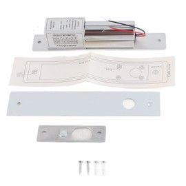 12V Electric Deadbolt Lock Low Temperature Electric Drop Bolt Lock Embedded Plug in Latch Lock for Access Control System