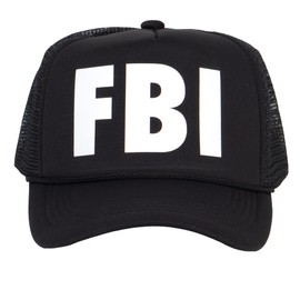 Top Headwear Men's FBI Trucker Hat - Snapback Law Enforcement Costume Cosplay Cap