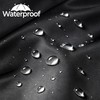 Waterproof Fabric Shower Curtain for Bathroom, 2-in-1 No Separate Inner