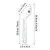Adjustable C Spanner Hook Wrench Chrome Vanadium 3/4”-2” (19-51mm), Pin