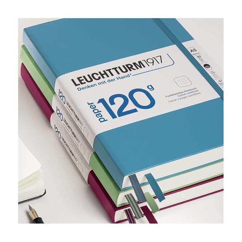 LEUCHTTURM1917 370343 Notebook Medium (A5) 120 g/m² Paper Edition, Hardcover,