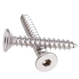 Xiedeai Hardware Fasteners Tools Nails Self Tapping Screws - Stainless Steel Countersunk Wood Screws Hex Socket Screw Metric Thread M3 M4 M5