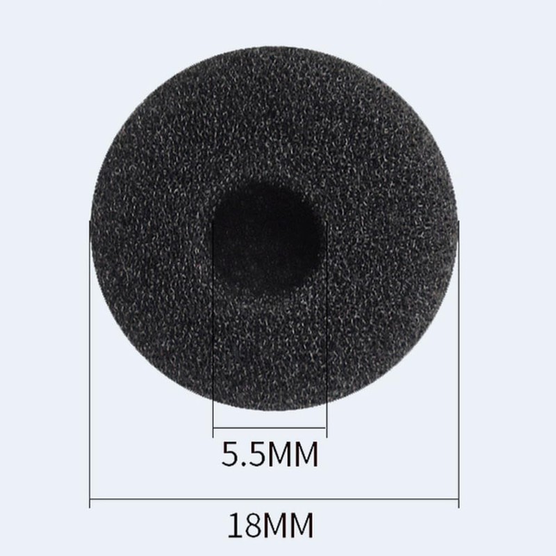 MYLCHBDJ Earpads Earphone Covers Replacement Earpads 100pcs High Elasticity Light