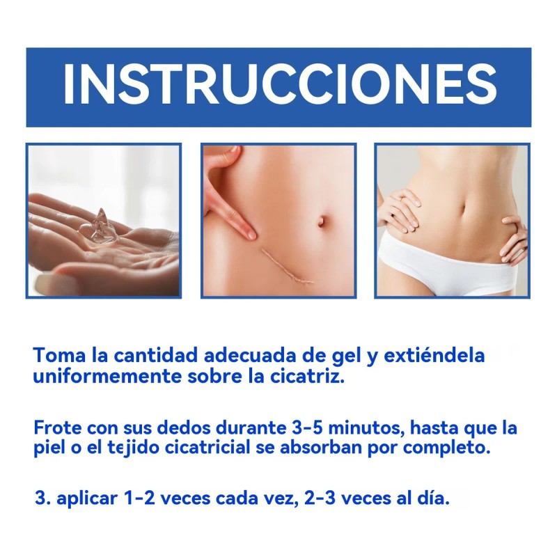 Cicatrizes Gel Reparador De Cicatrizes Fade Scars