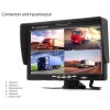 iPoster 7" Quad Split Monitor Screen 2 Reversing Camera 2