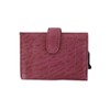 Lady Conceal Nova Leather Compact RFID Protected Wallet (Plum)
