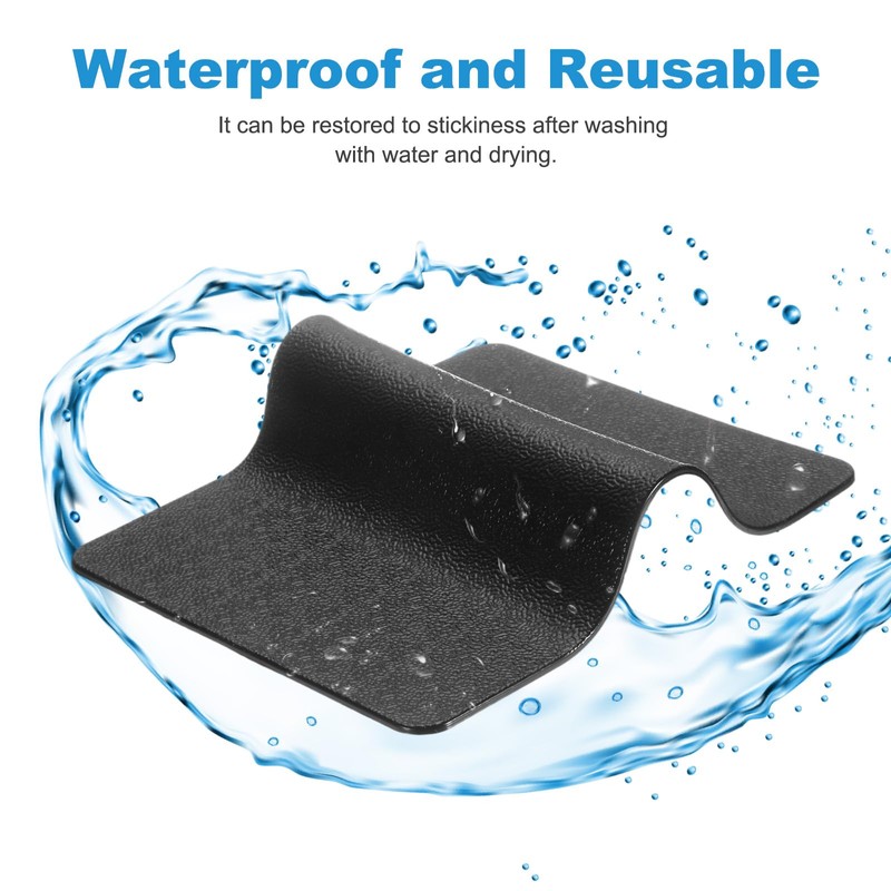 sourcing map Car Dashboard Anti-Slip Mat 7" x 5" Universal