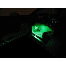 Footwell Green LED Lighting Kit for 2006-2013 C6 Z06, Grand Sport and ZR1 Corvette