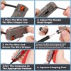 Coax Cable Crimper Cutter - TECHTOO Coaxial Cable Compression Fitting