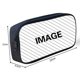 Showudesigns Graffiti Kids Pencil Bag Makeup Bag Teen Girls Cion Pen Pouch Teacher Pencil Case with Zipper