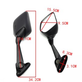 Unbranded Motorcycle Mirror set for YAMAHA YZF-R3 ABS 2019 2020 2021 2022 2023