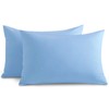 Yorkshire Bedding Pillow Cases 2 Pack - Brushed Microfiber Housewife
