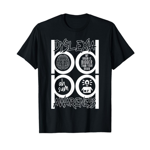Dyslexia Awareness Reading Disorder Disability Spelling T-Shirt