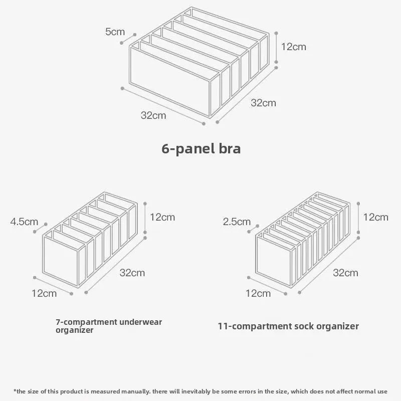 Drawer Divider Organizer – Underwear Drawer Organizer Storage Box Gruds