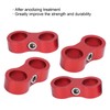 4PCS Hose Separator AN8 Automobile Oil Pipes Fixing Adapter Aluminum