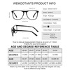 WEMOOTANTS Oversized 3.00 Reading Glasses Men Large Square Readers Fashion