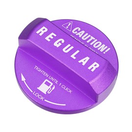 X AUTOHAUX Fuel Tank Cap Cover Gas Fuel Cap Tank Filler Cover Replacement for Toyota Purple