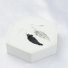 CENWA Black And White Angel Wing Earrings Angel Devil Dangle