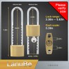 Lanube Solid Brass Cabinet Locks with Keys U Lock with