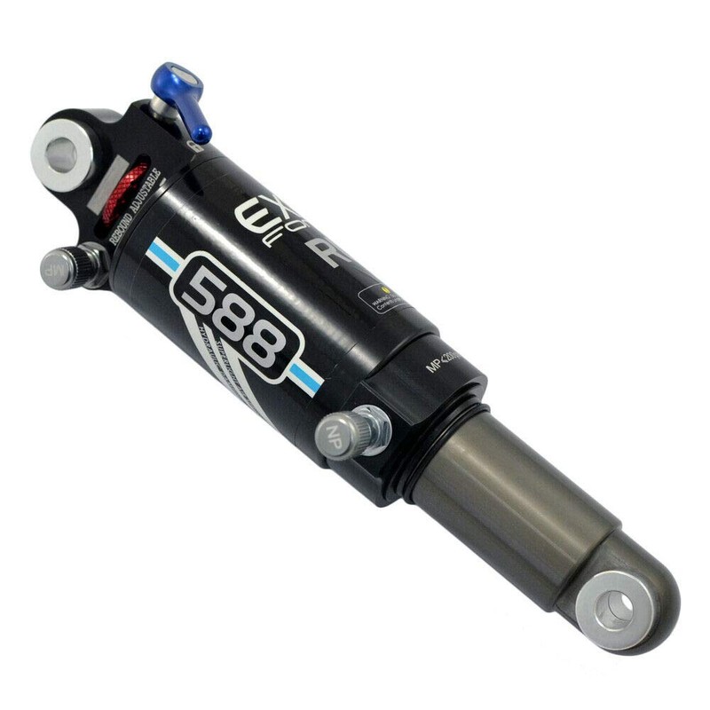 KIND SHOCK EXAForm 588RL Dual Air Rear Shock With Lockout,165X38mm,