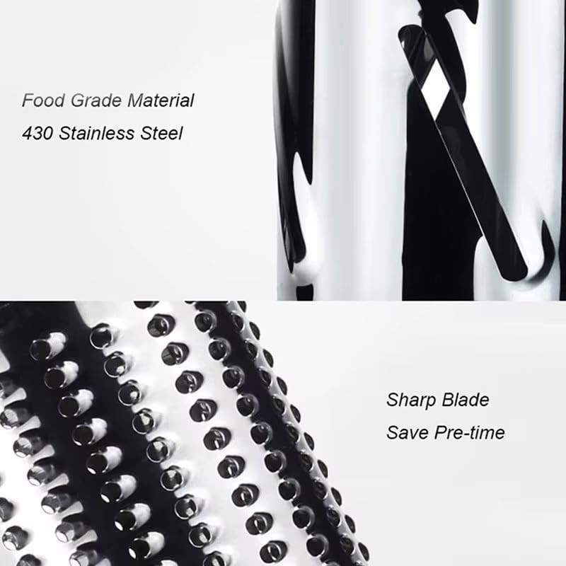 SIZAH Blue Cheese and Vegetable Grater with 3 Blades –