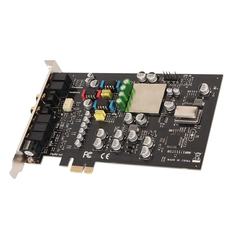 PCIe Sound Card CM8828 7.1CH TCXO PCIe PC Sound Card