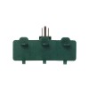 Projectpak 3 Outlet Wall Plug Adapter with Covers Indoor Outdoor