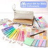 GOTIDEAL Bible Journaling Kit, 12 Bible Highlighters and 8 Gel
