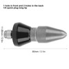 Pipe Dredging Nozzle 1/4in Drain Outlet Cleaning Quick High Pressure